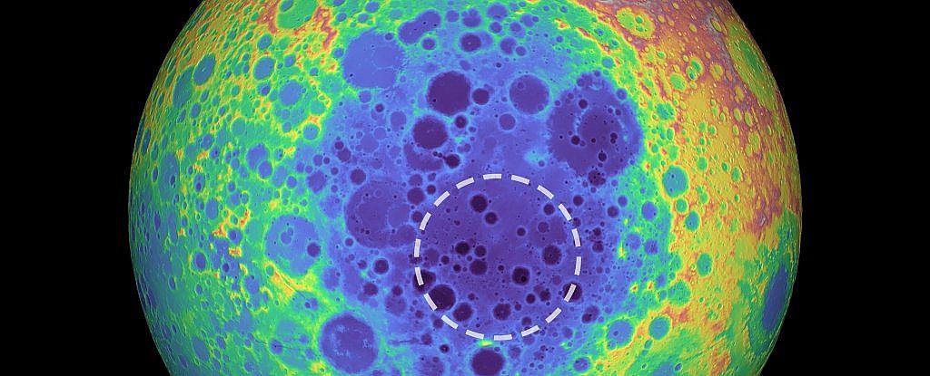 ​Cráter del lado oculto de la Luna alberga rica cantidad de metales