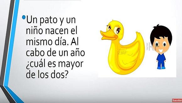 Acertijo Del Pato Cual Es La Respuesta A Esta Gran Incognita Video Locomundo Ojo Adivinanzas, juegos de palabras o acertijos logicos son solo acertijos matematicos para ninos. acertijo del pato cual es la