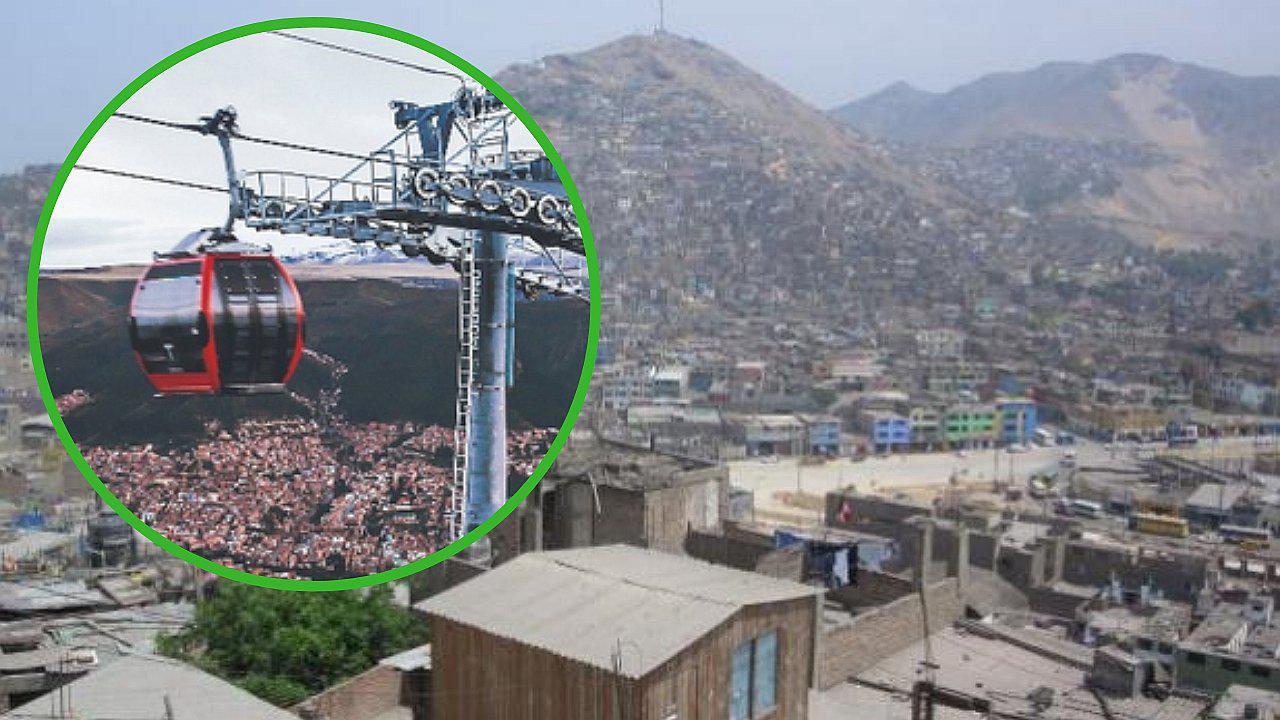 Alcalde Jorge Muñoz anuncia teleférico en El Agustino 