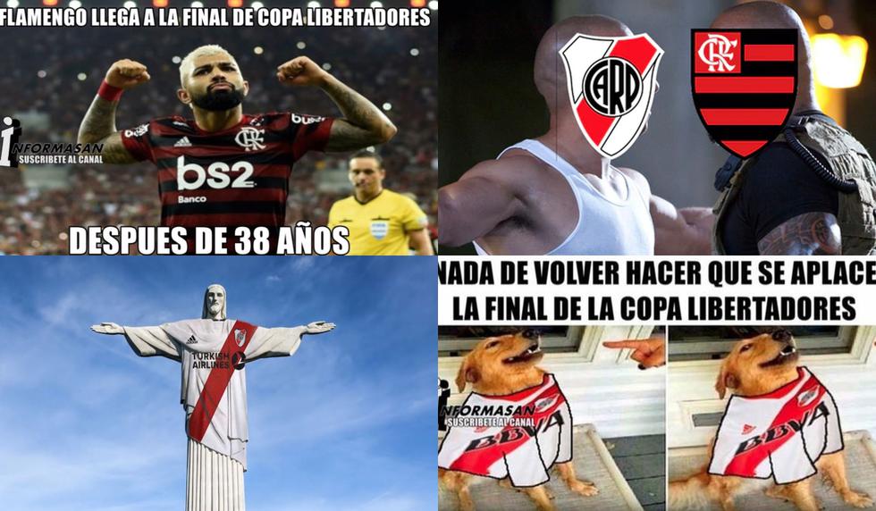 No dejarás de reír: los mejores memes del River Plate-Flamengo por la final de la Copa Libertadores 2019. (Fotos: Facebook)