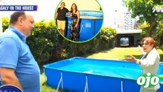 Magaly Medina al ver la piscina de Rafael López Aliaga: “más grande la tiene Karla Tarazona” │VIDEO
