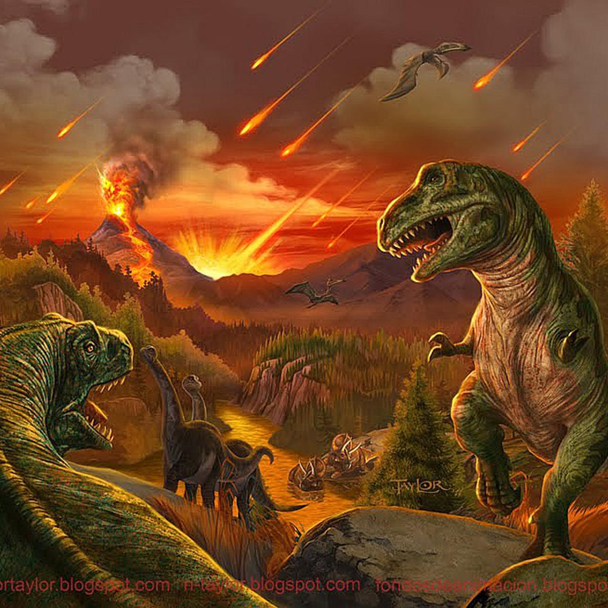 Volcanes e impacto de meteorito provocaron extinción de dinosaurios |  LOCOMUNDO | OJO