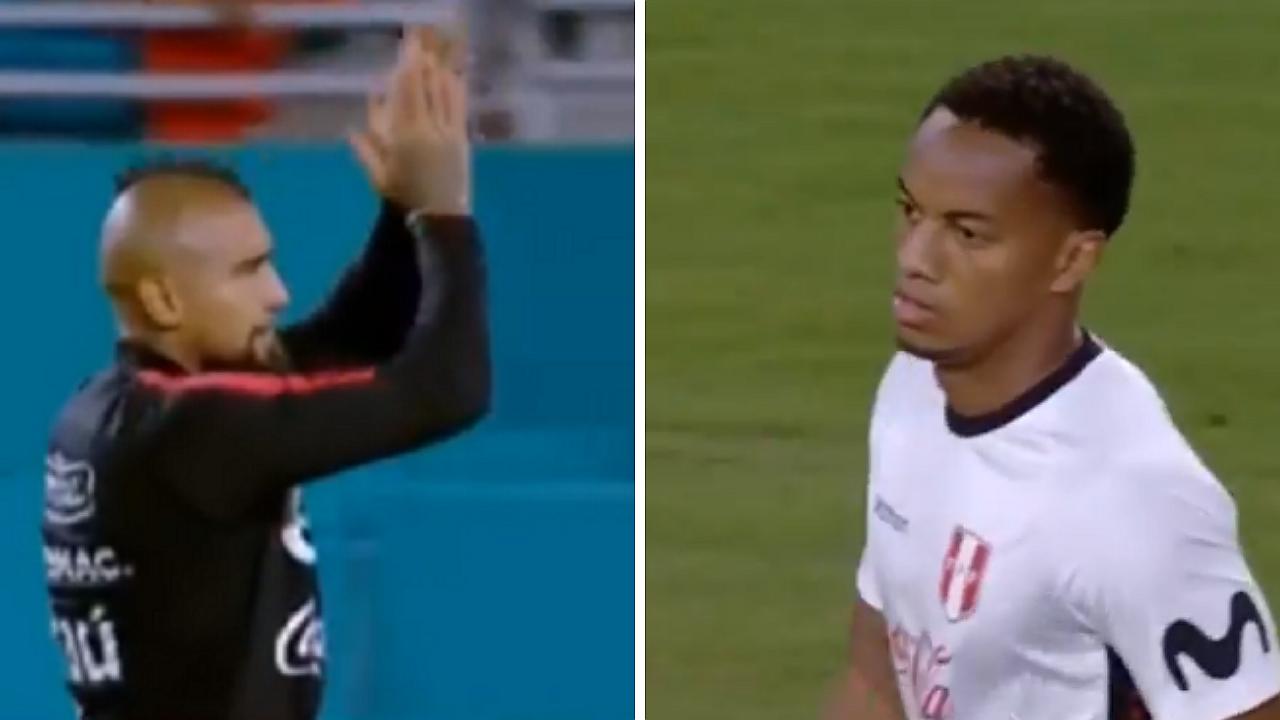 Perú vs. Chile: jugadores calientan y reconocen la cancha del Hard Rock Stadium (FOTOS Y VIDEOS)