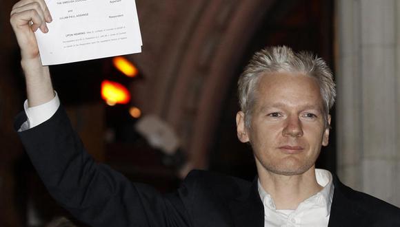 Julian Assange salió en libertad 