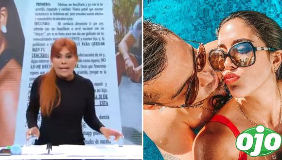 Melissa Paredes intentó seducir al 'Gato' Cuba. Foto: (Instagram/@melissapareds | Captura/ATV).