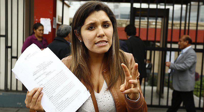 Lady Guillén tras sentencia Rony García:  Seguiré luchando