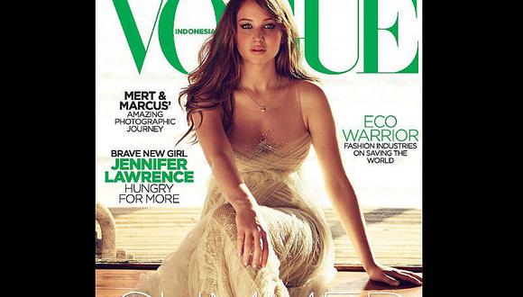 ¡Una top! Las portadas de moda más recordadas de Jennifer Lawrence