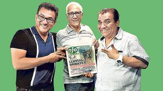 "Los Chistosos" saludan a Diario Ojo por su aniversario e hicieron estas confesiones