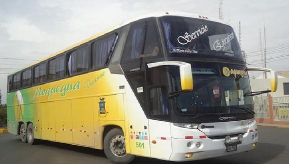 Tacna: Bus interprovincial con 45 pasajeros fue asaltado en Cañete
