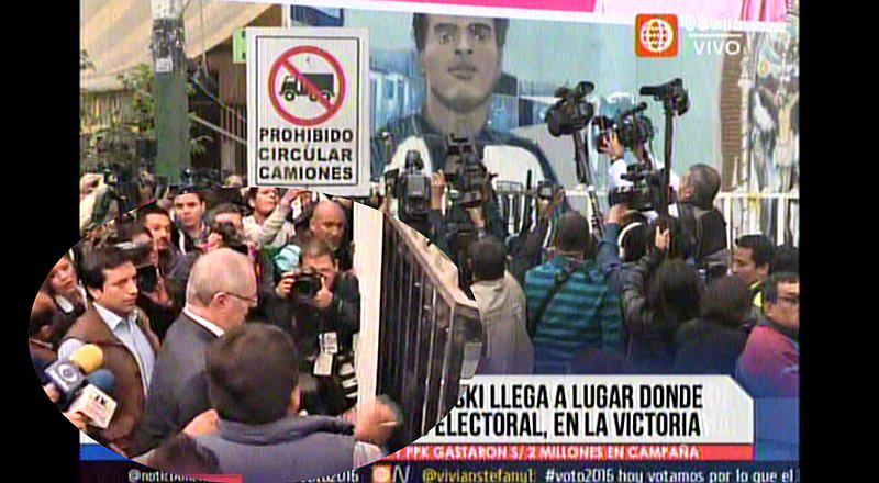 PPK pidió milagrito al Señor de los Milagros en La Victoria [VIDEO] 