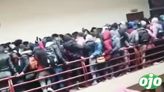 Estudiantes caen del cuarto piso: impactante accidente deja muertos y heridos | VIDEO