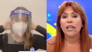 Tilsa Lozano mostró como se cuida del Coronavirus, tras revelación de Magaly Medina de ser positivo | VIDEO