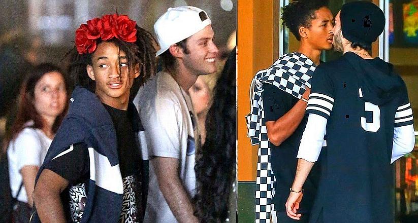 ​Jaden Smith es ampayado muy cariñoso y ¿besando a su novio? [FOTOS]