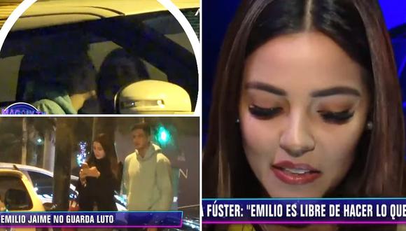 La reacción de Luciana Fuster al ver el ampay de Emilio Jaime con otra joven│VIDEO