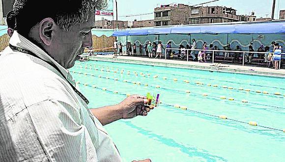 Digesa: 61 piscinas del país son calificadas como no saludables
