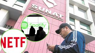 Sunat pone en la mira a Netflix y Spotify y busca empezar a cobrarles IGV 