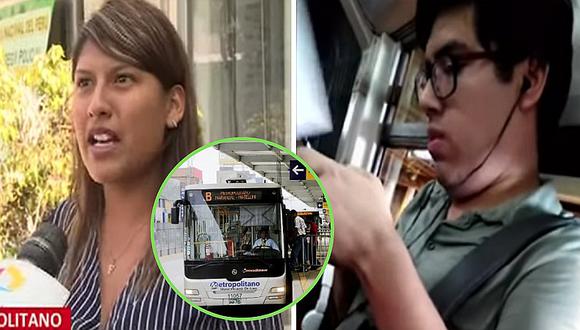 Denuncian nuevo caso de tocamiento indebido dentro de bus del Metropolitano (VIDEO)