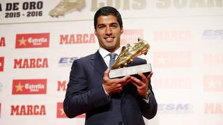 Luis Suárez recibe su segunda Bota de Oro y dice "no pensaba ser goleador" [VIDEO] 