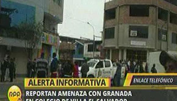 ​Villa El Salvador: Policía muere al tratar de desactivar granada en colegio