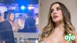 Fiorella Retiz se molesta tras ser captada con exchico reality André Castañeda en Máncora