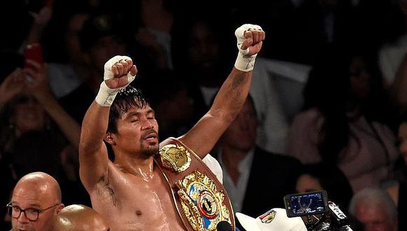 Manny Pacquiao derrota a Bradley por el título welter y deja el boxeo