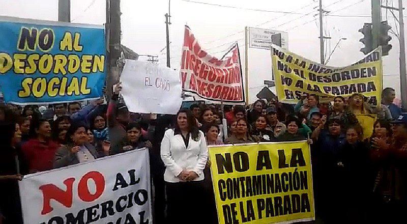​Santa Anita: Rechazan traslado de comerciantes de La Parada a nuevo terreno [VIDEO]