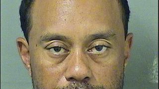 Tiger Woods es detenido por conducir borracho y drogado