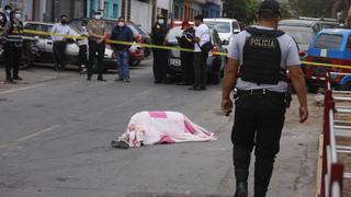 Rímac: sicarios en moto asesinan de 10 balazos a joven padre delante de su hija de 6 años