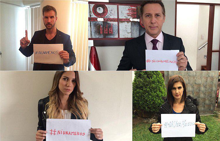 Mis Tres Marías: Elenco se une a #NiUnaMenos y anuncia su participación