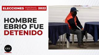 Elecciones 2022: hombre en La Molina es detenido por estar en estado de ebriedad