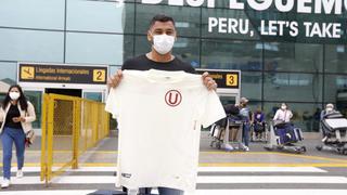 Refuerzo del elenco crema: Ángel Cayetano llegó a Lima para incorporarse a la pretemporada de Universitario