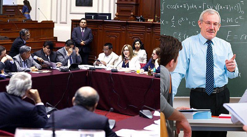 ​Minedu: Congreso aprueba proyecto de ley para aumento de sueldo a profesores