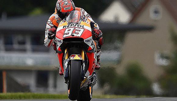   MotoGP: Marc Márquez (Honda) sale primero en Gran Premio de Alemania