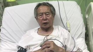 Alberto Fujimori fue internado en la clínica por una úlcera│VIDEO