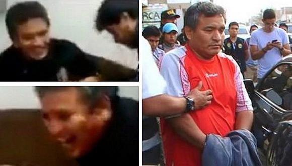 Difunden video de exalcalde de Chilca Richard Ramos haciendo tocamientos indebidos a funcionaria