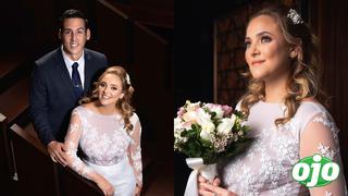 Carla Tello y las románticas fotos de su boda con su esposo: “Fue un día muy bonito para nosotros”