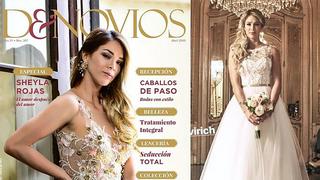 Sheyla Rojas es portada de revista de novias antes de anunciar la cancelación de su boda 