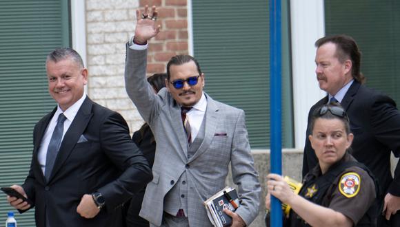 Juicio de Johnny Depp y Amber Heard: así celebraron los abogados del actor tras veredicto y sentencia. (Foto: AFP).