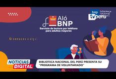 Biblioteca Nacional del Perú presenta convocatoria para programa de voluntariado
