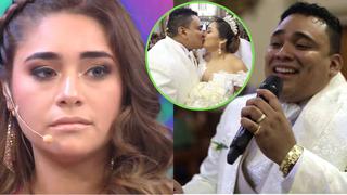 Gianella Ydoña intenta no quebrarse al recordar cuando Josimar le cantó “Aleluya” durante su boda religiosa