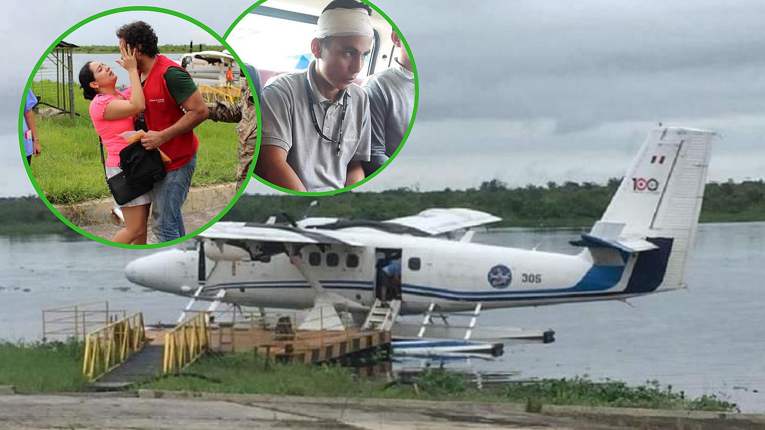 Ocupantes de avioneta cuentan cómo lograron sobrevivir tras caer en plena selva