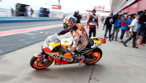 MotoGP: Marc Márquez sale primero en Gran Premio de Argentina