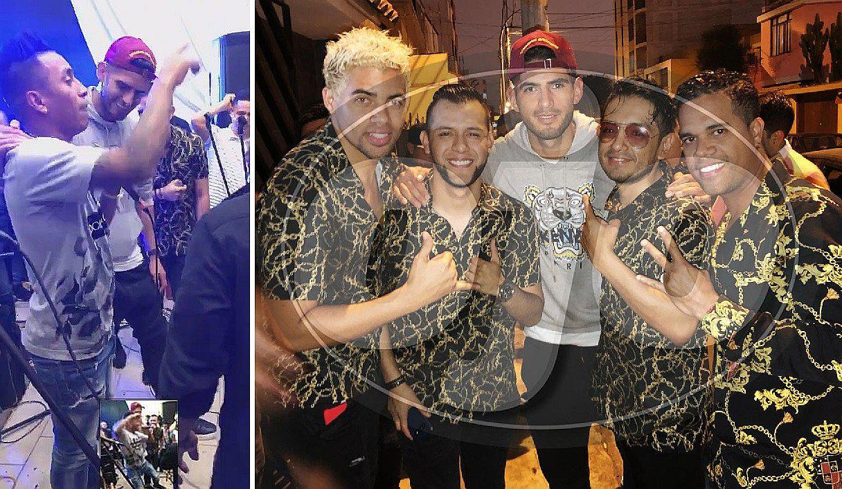 ​Carlos Zambrano celebró cumpleaños con salsa en vivo junto a Christian Cueva y Luis Advíncula│ VÍDEOS