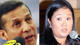 Keiko y Ollanta buscan generar confianza en sus candidaturas