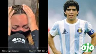 Maradona: No dejaron entrar al velorio a la exnovia del Diego, Rocío Oliva