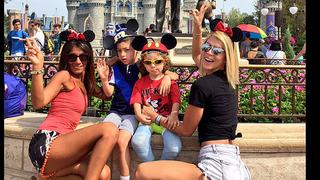 Sheyla Rojas se divirtió con Antoñito en Disney por Semana Santa   