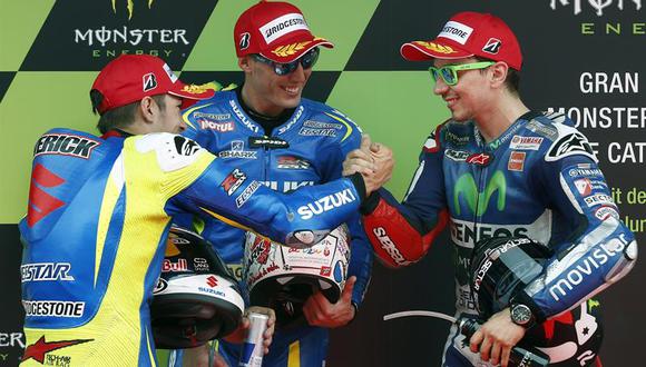 Aleix Espargaró firma la 'pole'; Maverick Viñales, segundo en MotoGP