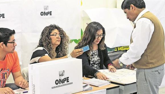 ONPE: 97.5% de electores votarán en locales que escogieron como primera opción