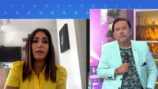 La reacción de Tilsa Lozano cuando le preguntan si tuvo contacto físico con Jackson Mora 