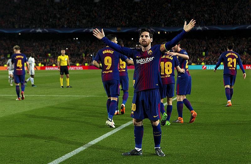 El gol cien de Messi en la Champions fue su tanto más rápido